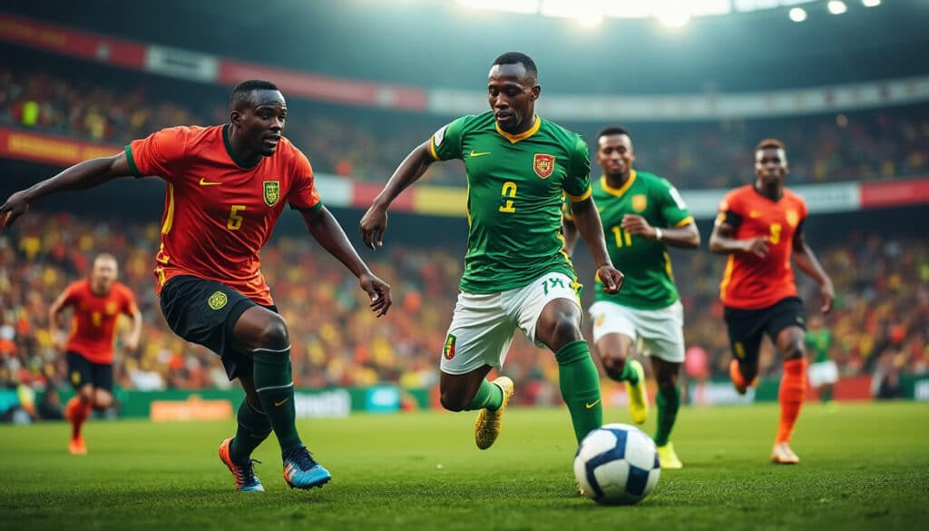 ne manquez rien du match intense entre le congo et la zambie ! suivez les actions en direct et en temps réel pour vivre chaque moment clé de cette rencontre palpitante. restez informé des scores, des statistiques et des temps forts.