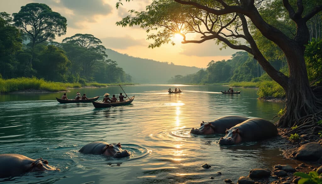 découvrez l'afrique à travers les mémoires richement tissées du fleuve congo, symbole de résilience et de luttes. plongez dans un voyage captivant au cœur d'un continent vibrant, où l'histoire et la culture s'entremêlent le long des rives de ce géant aquatique.