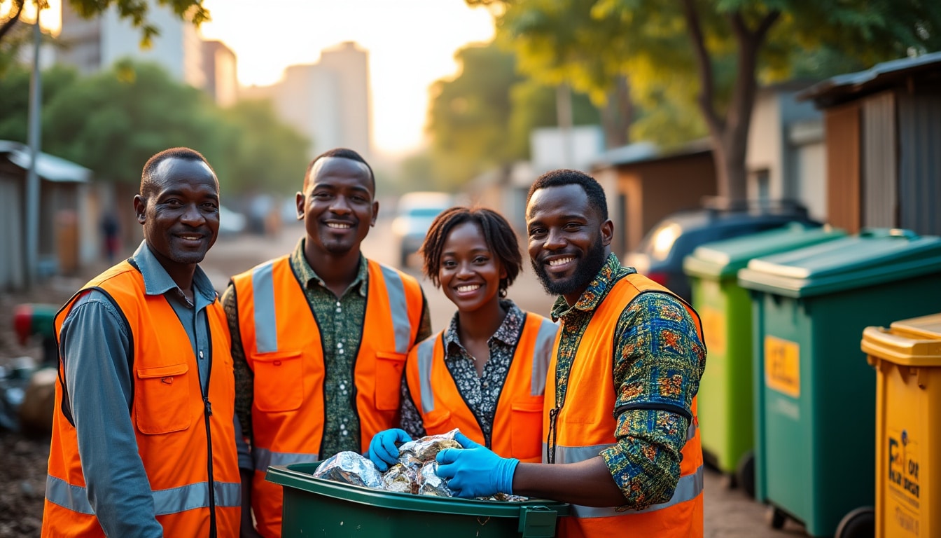 Congo-Brazzaville : un partenariat innovant pour la gestion des déchets