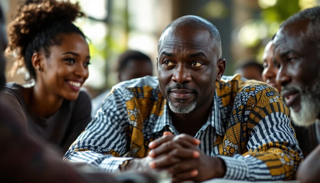 découvrez la rencontre inspirante de paulin makaya avec les militants du quartier ngassa à makélékélé, une occasion d'échanger des idées et de renforcer l'engagement communautaire pour un avenir meilleur.