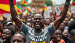 découvrez en vidéo la mobilisation massive des partisans de mutamba en rd congo, illustrant l'ampleur de son soutien populaire lors de ce rassemblement marquant.