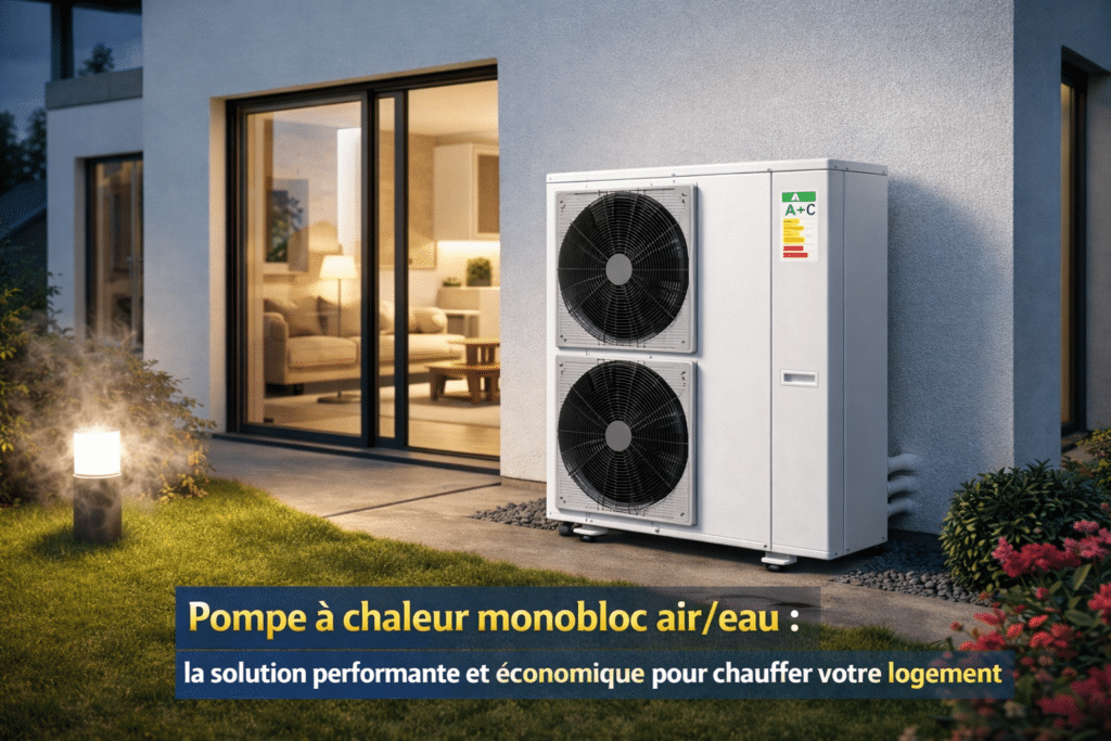 Pompe à chaleur monobloc aireau la solution performante et économique pour chauffer votre logement