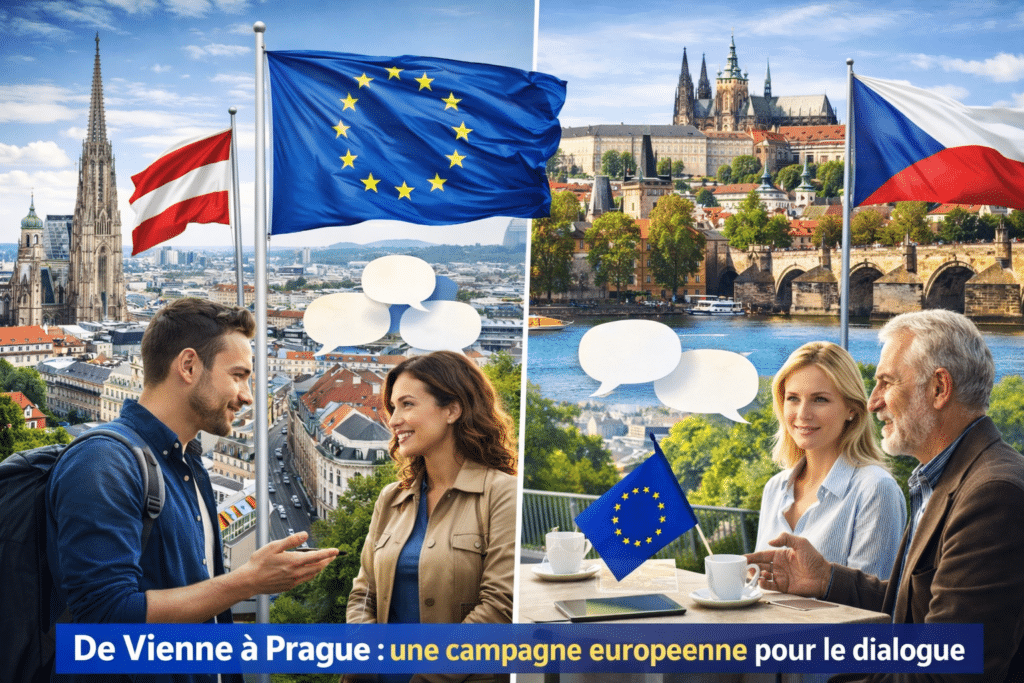 De Vienne à Prague une campagne européenne pour le dialogue