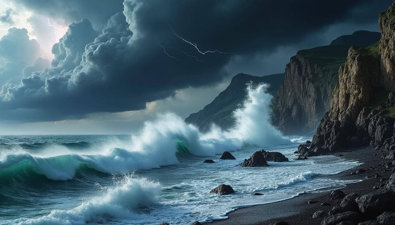 la vigilance rouge est levée dans la manche après le passage de la tempête goretti, qui a provoqué des vents violents dépassant 200 km/h. retour sur les impacts et les mesures de sécurité prises.