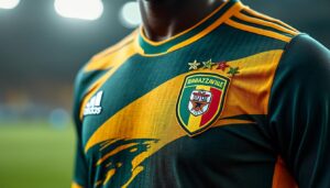 explorez l'histoire passionnante du maillot adidas de l'équipe nationale du congo brazzaville, symbole de fierté et de tradition footballistique.
