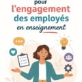 Une équipe souriante lors d'une activité de groupe pour améliorer l'engagement en entreprise.