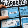 Affiche interactive colorée conçue pour un projet éducatif.