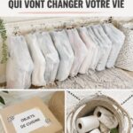 Femme en train de préparer ses affaires pour un déménagement.