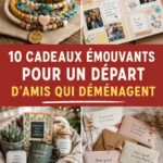 Un joli cadeau empli d'émotion pour un départ d'ami.