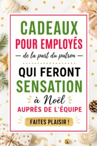 Cadeaux de Noël soigneusement emballés pour des employés heureux.