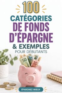 Femme heureuse avec un carnet et des finances en ordre, symbolisant la gestion efficace du budget.