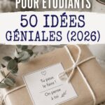 Un colis soin rempli de douceurs et d'accessoires pour étudiants.
