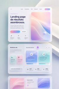 Exemple d'une landing page efficace pour une stratégie marketing digital