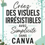Visuel coloré d'une création graphique réalisée sur Canva, mettant en avant des éléments de design modernes.