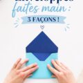 Enveloppes faites main avec designs colorés et variés, idéales pour personnaliser vos courriers.
