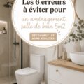 Salle de bain de 5m² bien aménagée