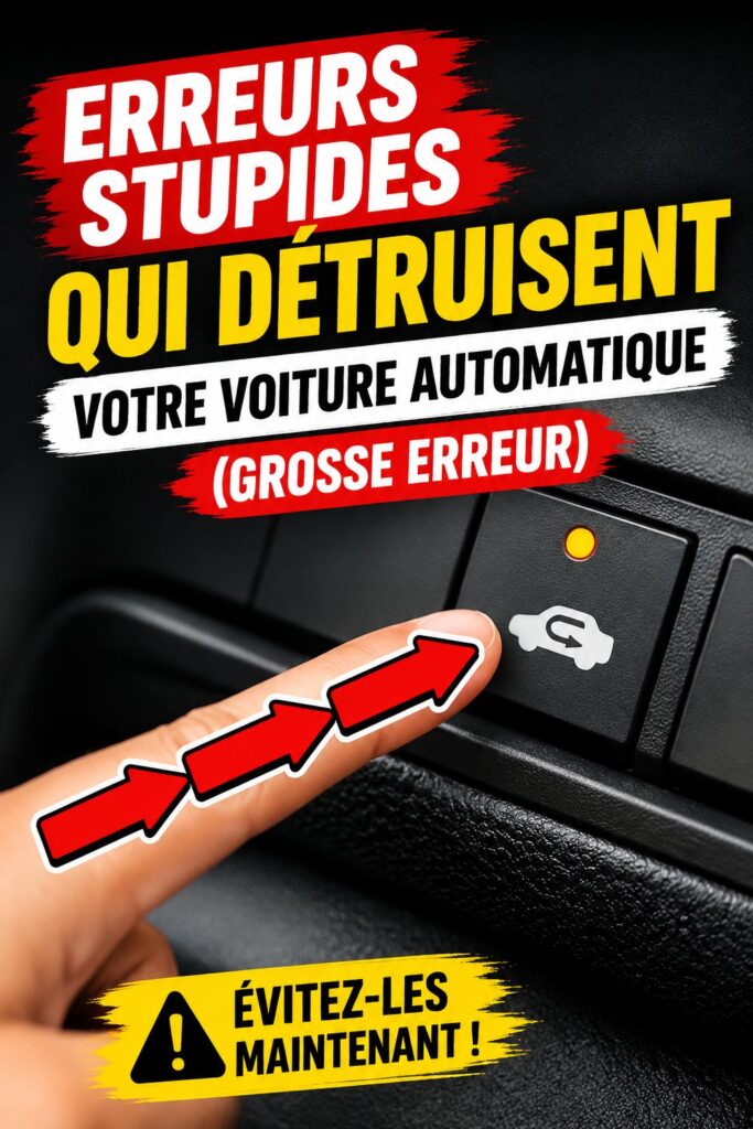 Femme conduisant une voiture automatique, concentrée sur la route