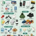Sac d'urgence pour chauffeurs avec essentiels à l'intérieur