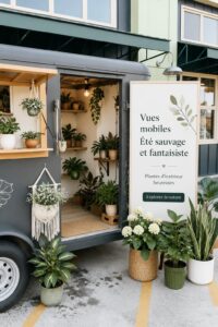 Ambiance estivale chaleureuse avec des éléments décoratifs colorés