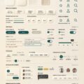 Visuel d'un guide de style utilisant l'intelligence artificielle pour le design.
