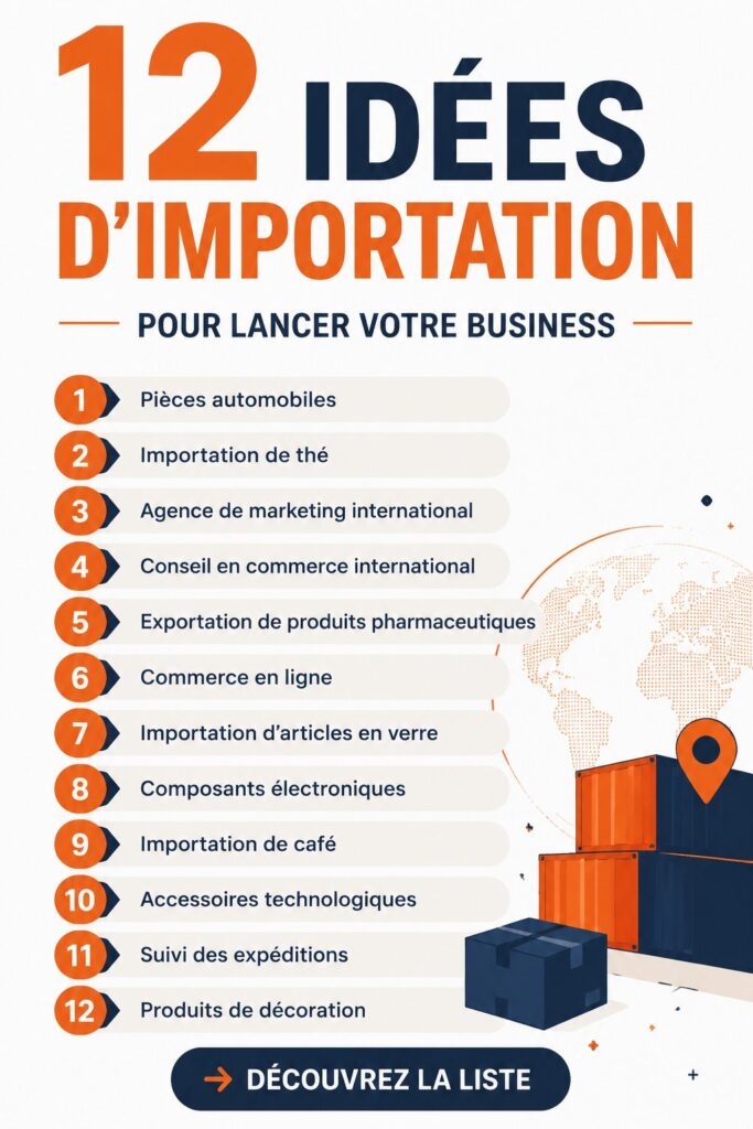 Femme souriante explorant des idées de business d'import-export