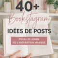 Un collage de posts Bookstagram créatifs avec des livres et des citations inspirantes.