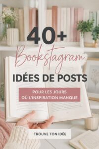 Un collage de posts Bookstagram créatifs avec des livres et des citations inspirantes.
