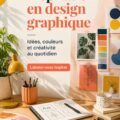 Un tableau d'inspiration design graphique montrant diverses palettes de couleurs et styles