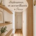 Un salon chaleureux et accueillant dans un petit appartement