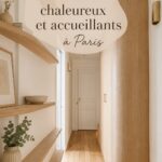 Un salon chaleureux et accueillant dans un petit appartement