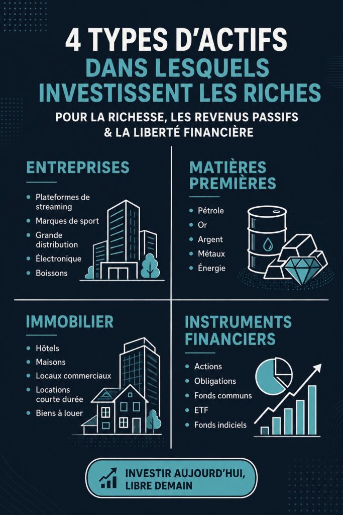 Femme souriante consultant un plan d'investissement financier.