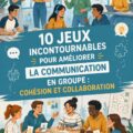 Un groupe de personnes s'amusant à un jeu de communication en équipe