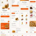 Interface utilisateur du kit FoodKo pour applications de livraison