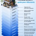Femme souriante en train de cuisiner dans sa nouvelle entreprise de restauration.