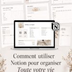 Capture d'écran d'un tableau Notion bien organisé
