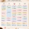 Capture d'écran de Google Calendar affichant une semaine bien organisée avec des événements planifiés.