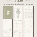Un aperçu chaleureux d'un planner numérique sur une tablette avec des notes.