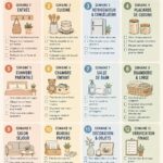 Un planning détaillé d'organisation de maison pour les femmes