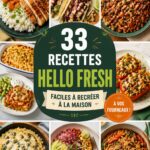 Un plat savoureux inspiré des recettes Hello Fresh, prêt à être dégusté.