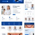 Template Medilix présenté sur un écran d'ordinateur, montrant un site médical moderne.