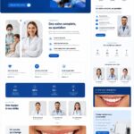 Template Medilix présenté sur un écran d'ordinateur, montrant un site médical moderne.