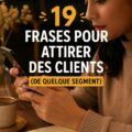 Une femme souriante partage des phrases d'attraction client lors d'une réunion d'entreprise.