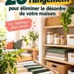 25 astuces de rangement présentées dans un intérieur bien organisé