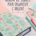 Vue d'un album d'enveloppes coloré pour organiser son budget familial