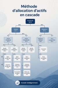 Femme consultante des documents financiers pour une allocation d'actifs efficace.
