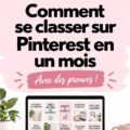Aperçu d'une épingle Pinterest avec des conseils SEO