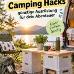 Équipement de camping avec des rangements pratiques Ikea.