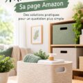 Vue d'une pièce bien rangée avec de nombreux outils de rangement utilisés