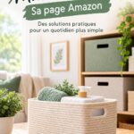 Vue d'une pièce bien rangée avec de nombreux outils de rangement utilisés