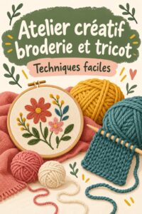 Un groupe de femmes en train de créer des œuvres textiles lors d'un atelier de broderie et de tissage.